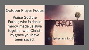 October Prayer Focus