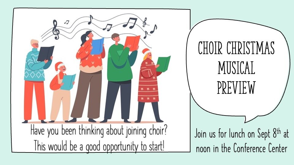 choir xmas preview 2024