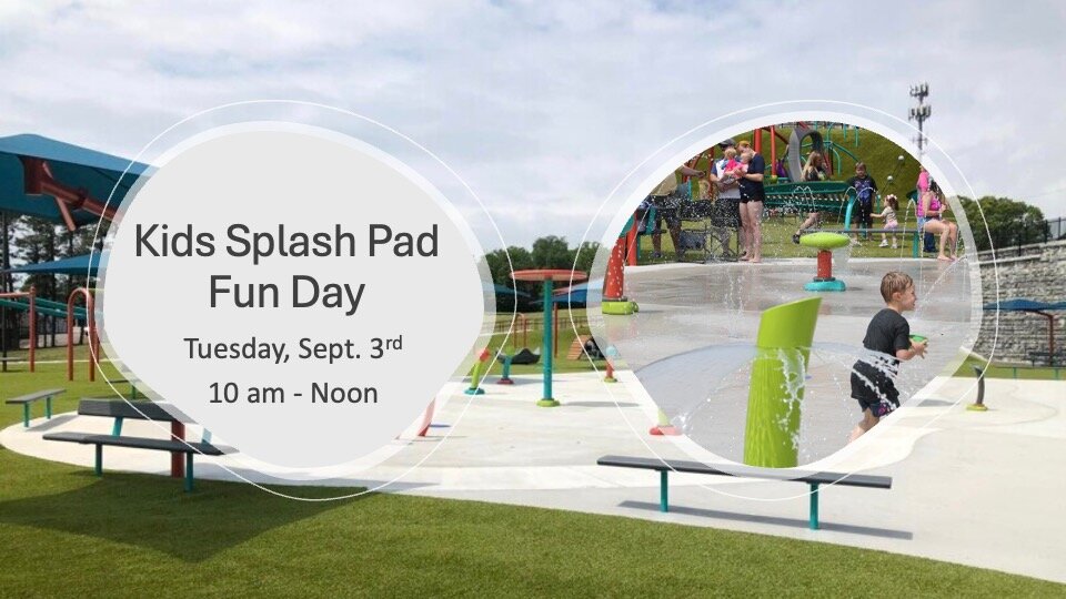 kids splash pad day