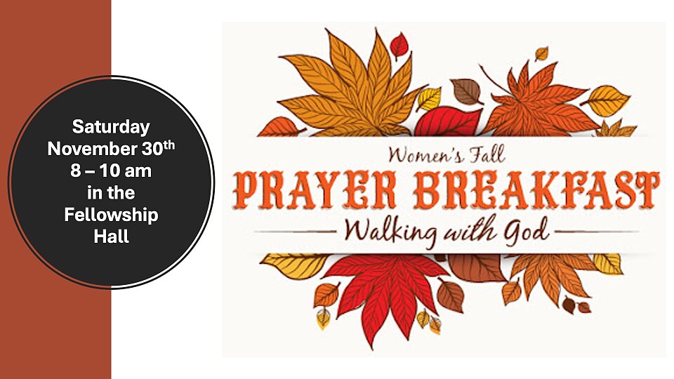 prayer breakfast nov 30