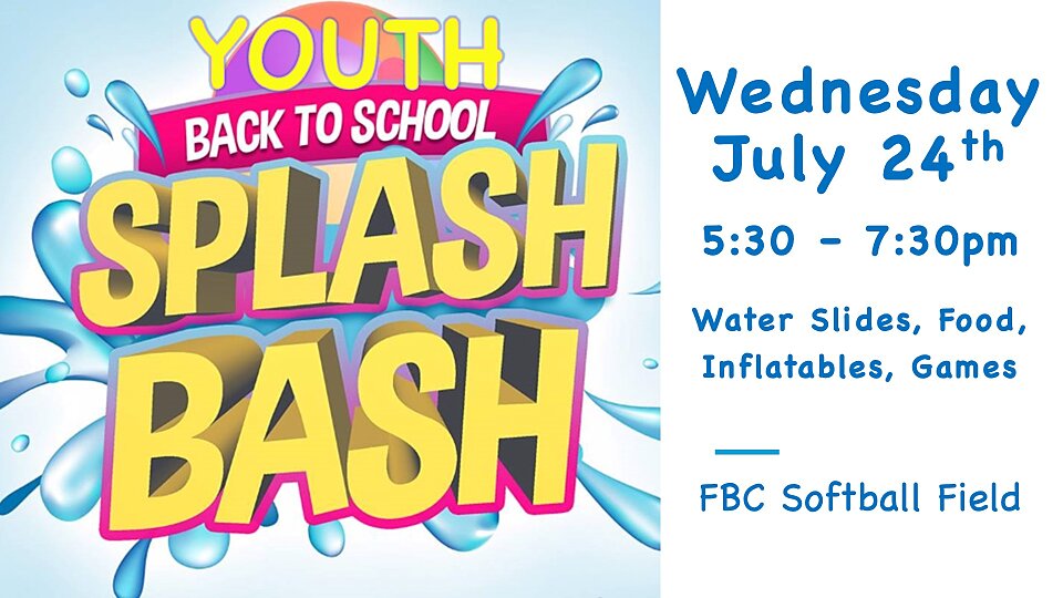 youth water bash 2024